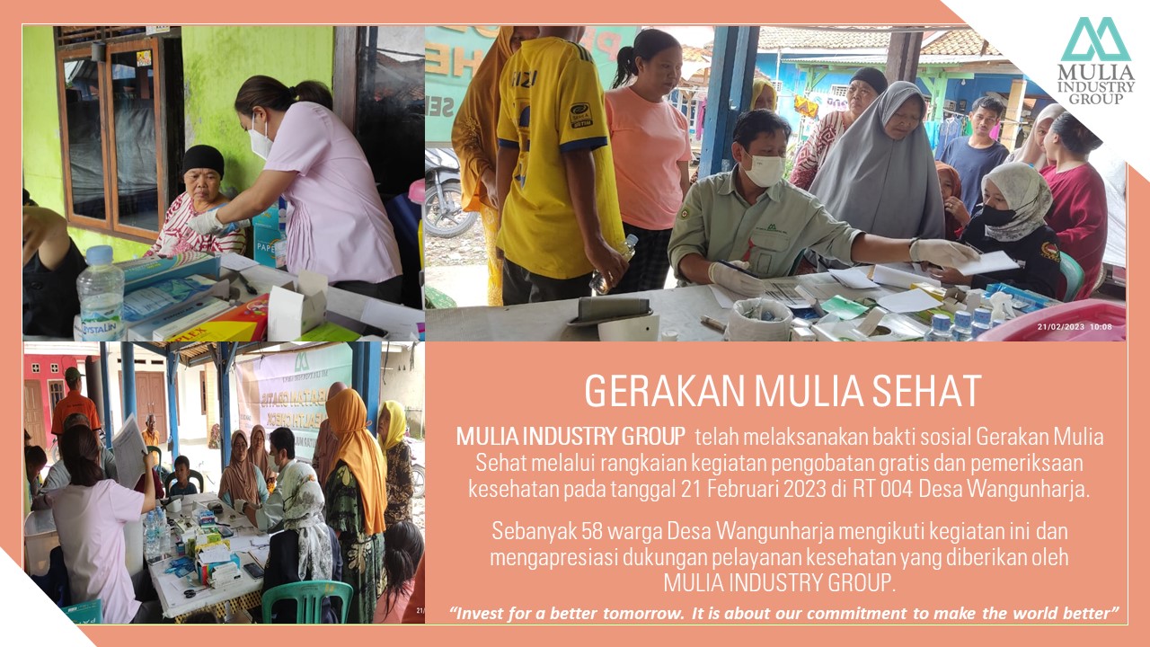 Gerakan Mulia Sehat Pengobatan Gratis & Pemeriksaan Kesehatan